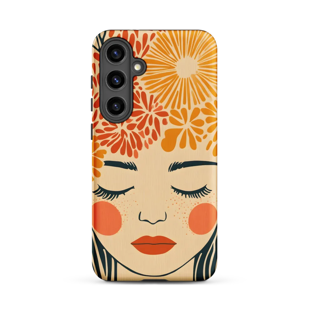 Serenity in Bloom | Phone Case |  S24 Plus | Tough Case | Matte