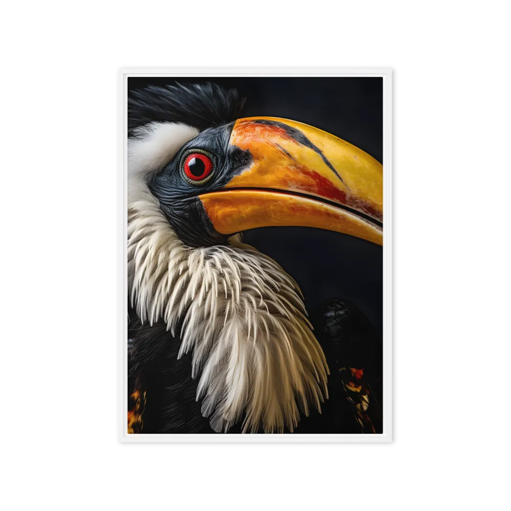 Majestic Hornbill Portrait