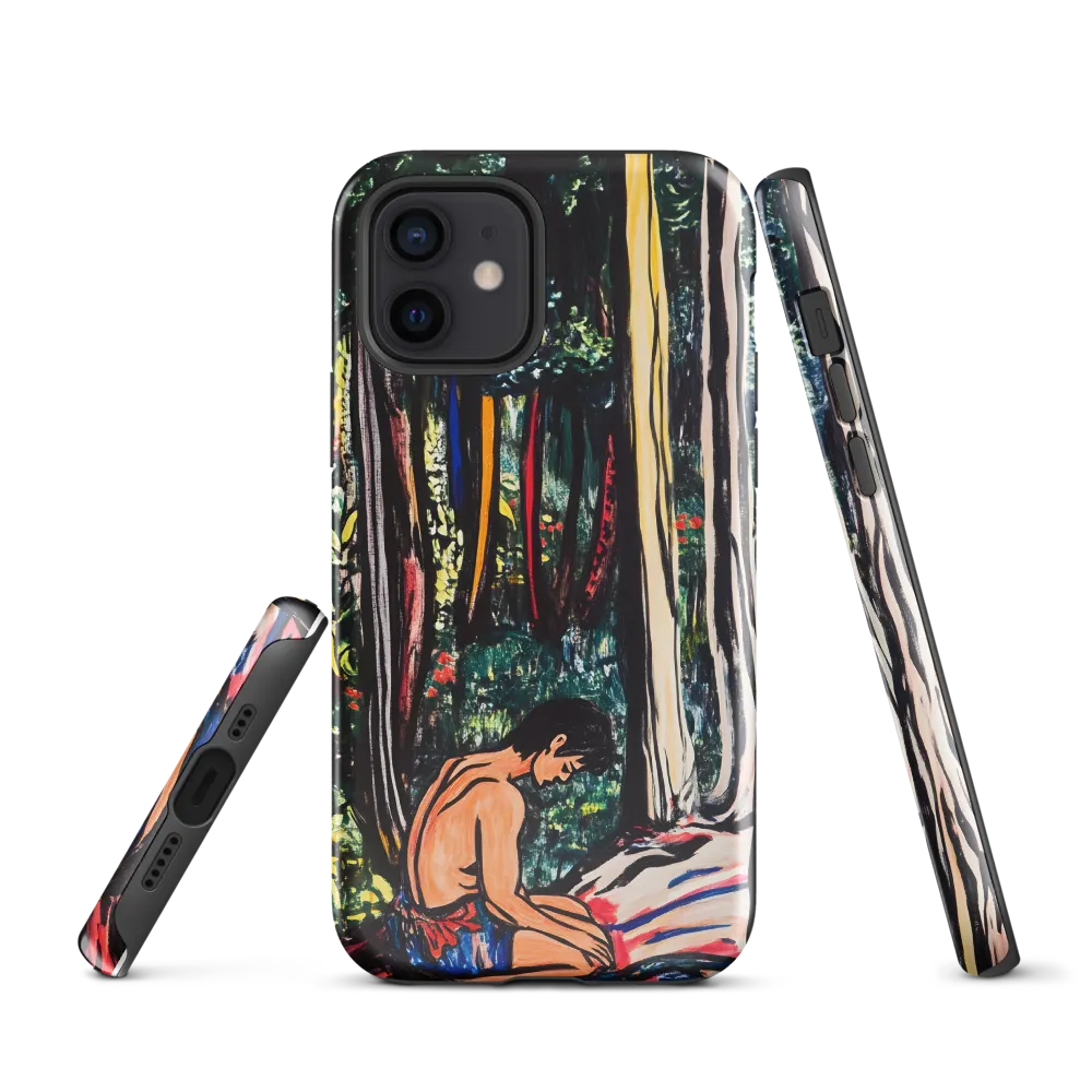 Contemplation in Nature | Phone Case |  12 | Tough Case | Glossy