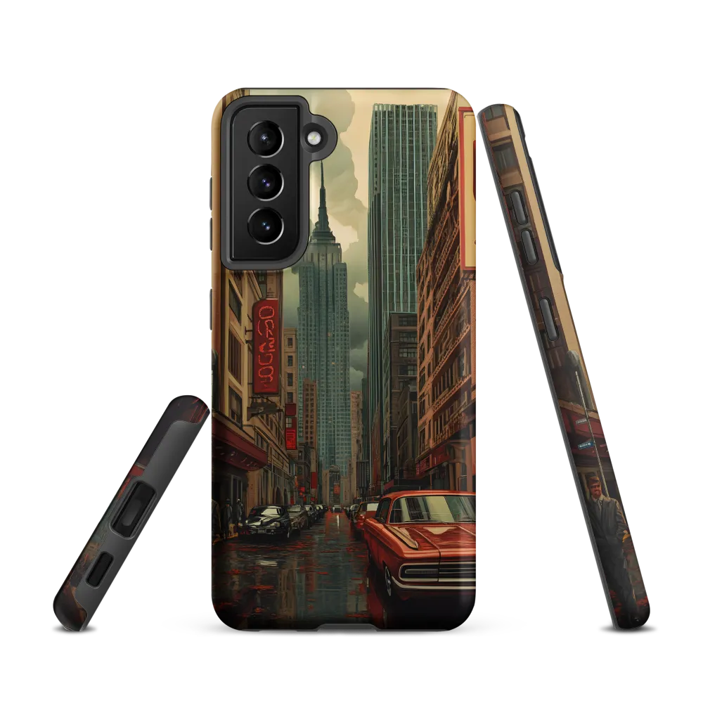 Nostalgic Cityscape: Reflections of a Forgotten Era