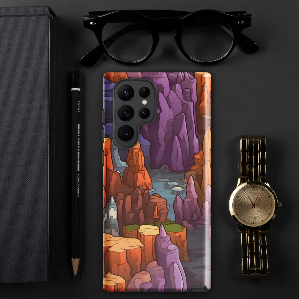 Vibrant Rockscape: A Digital Odyssey