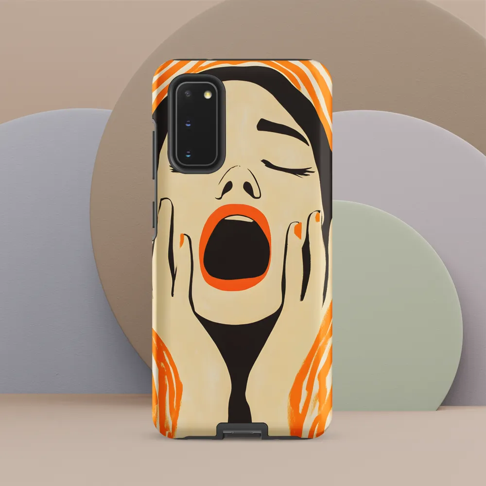Echoes of Despair | Phone Case |  S20 | Tough Case | Matte