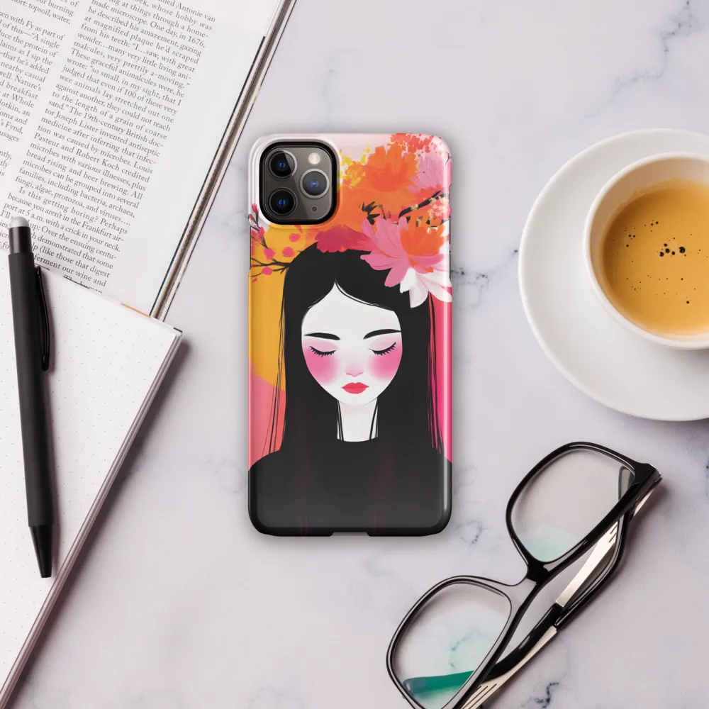 Serenity in Bloom | Phone Case |  11 Pro Max | Snap Case | Glossy