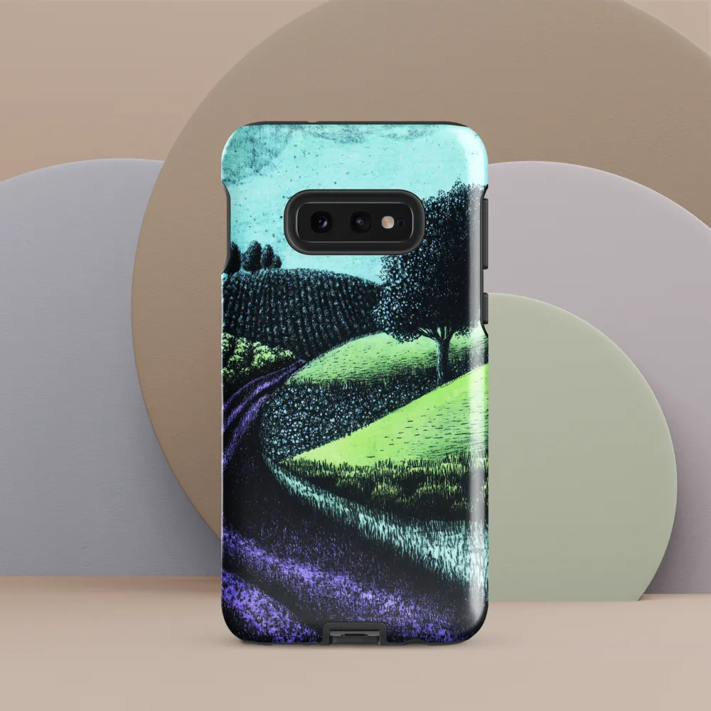 Winding Serenity: A Modern Landscape