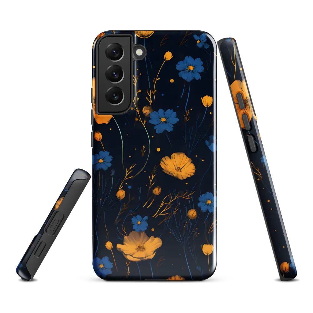 Nocturnal Blossoms | Phone Case |  S22 Plus | Tough Case | Glossy
