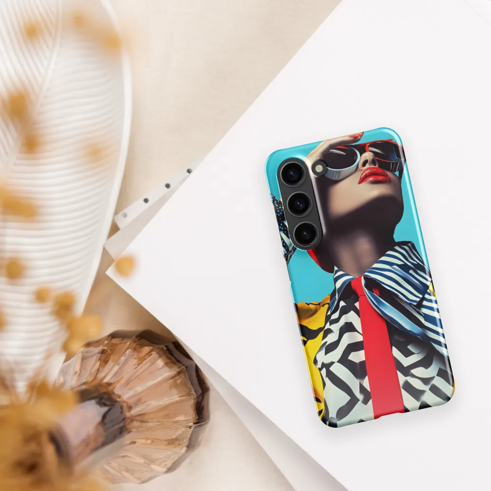 Chic Confidence in Bold Patterns