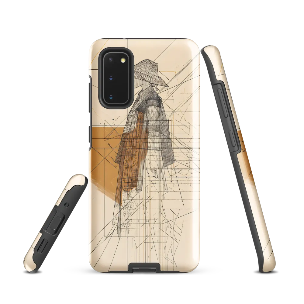 Abstract Profile: A Minimalist Exploration | Phone Case |  S20 | Tough Case | Glossy