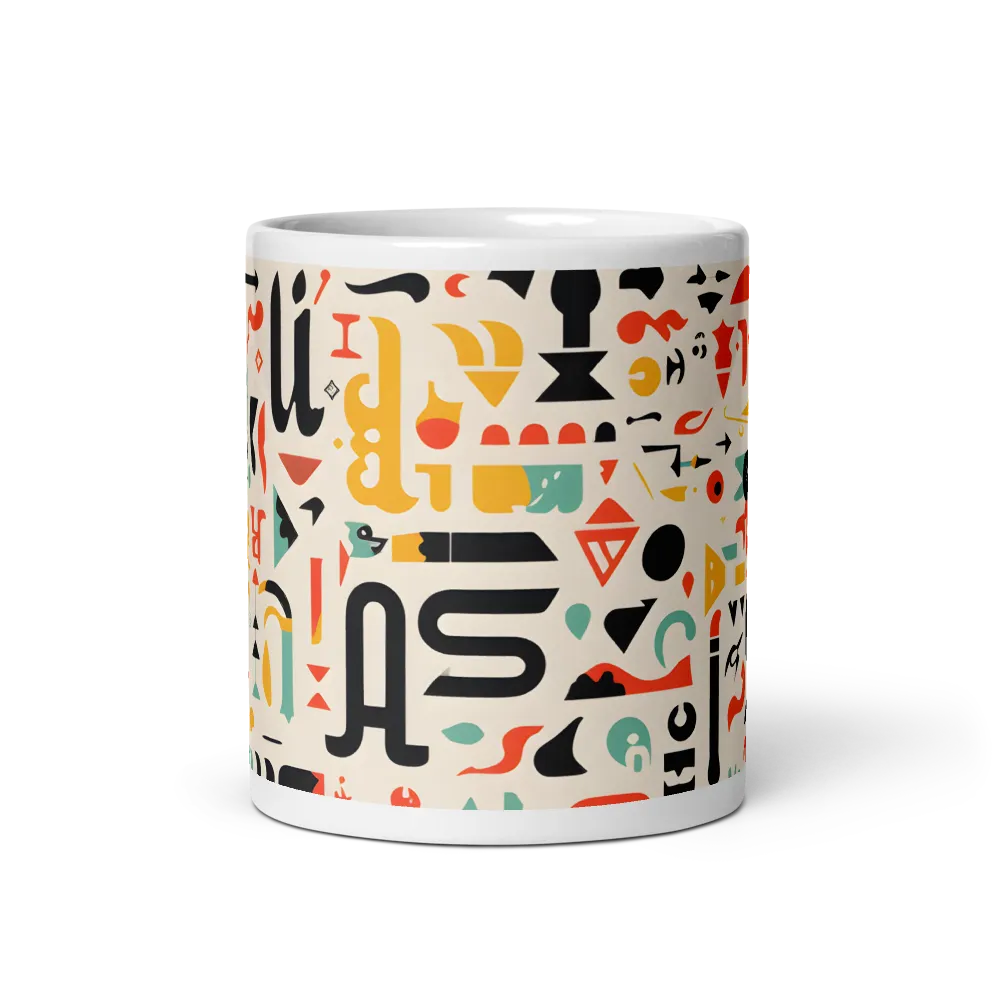 A Symphony of Symbols | Mug with White inside | 11 oz