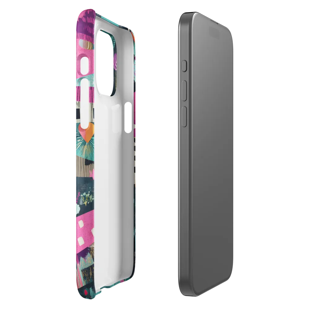 Whimsical Journey Through a Vibrant Landscape | Phone Case |  15 Pro Max | Snap Case | Matte
