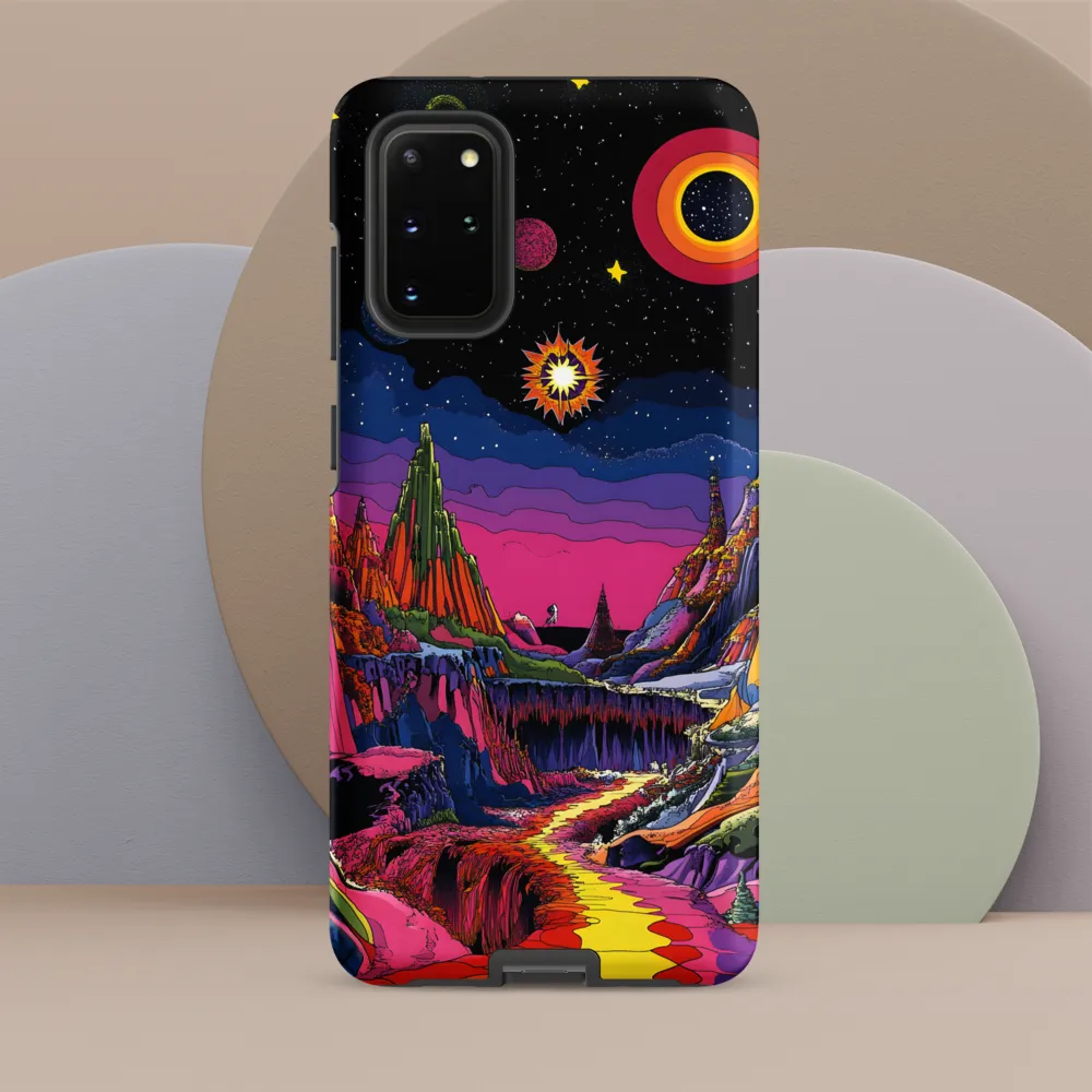 Galactic Wonders: A Journey Through an Alien Landscape