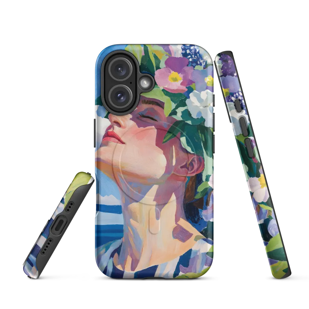 Blossom of Serenity | Phone Case |  16 | MagSafe® Tough Case | Matte