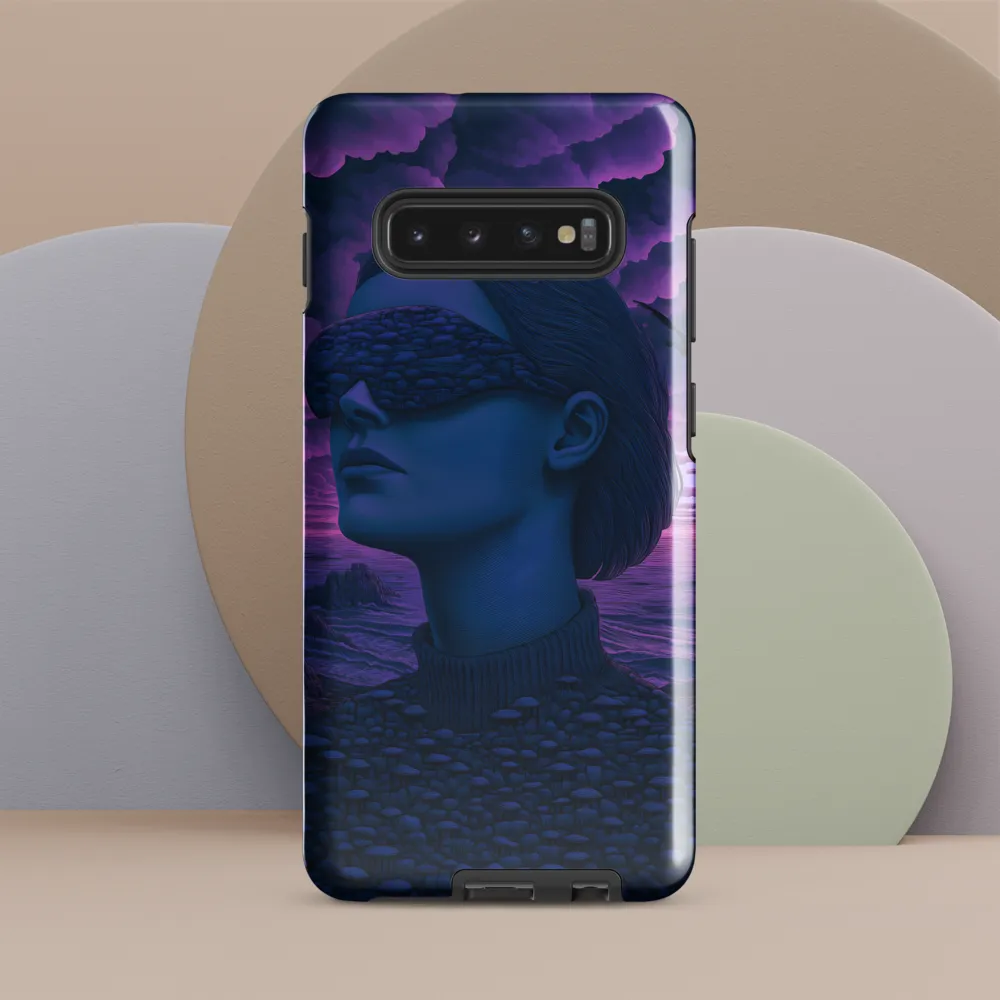 Beyond the Veil: A Surreal Vision | Phone Case |  S10 Plus | Tough Case | Glossy