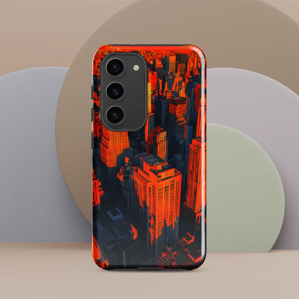 Urban Dawn: A Digital Ode to Skyscrapers