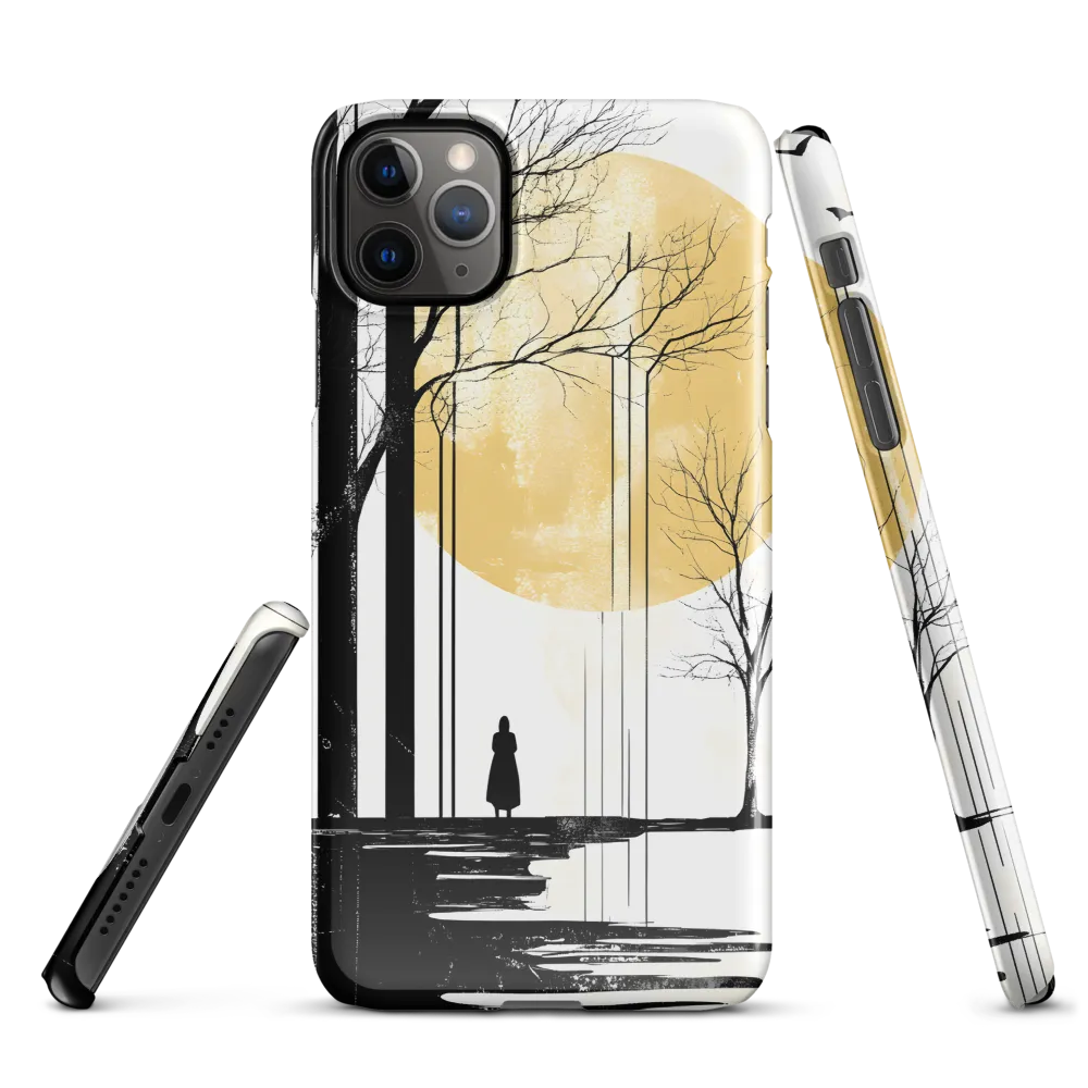 Solitude Under the Yellow Sun | Phone Case |  11 Pro Max | Snap Case | Glossy