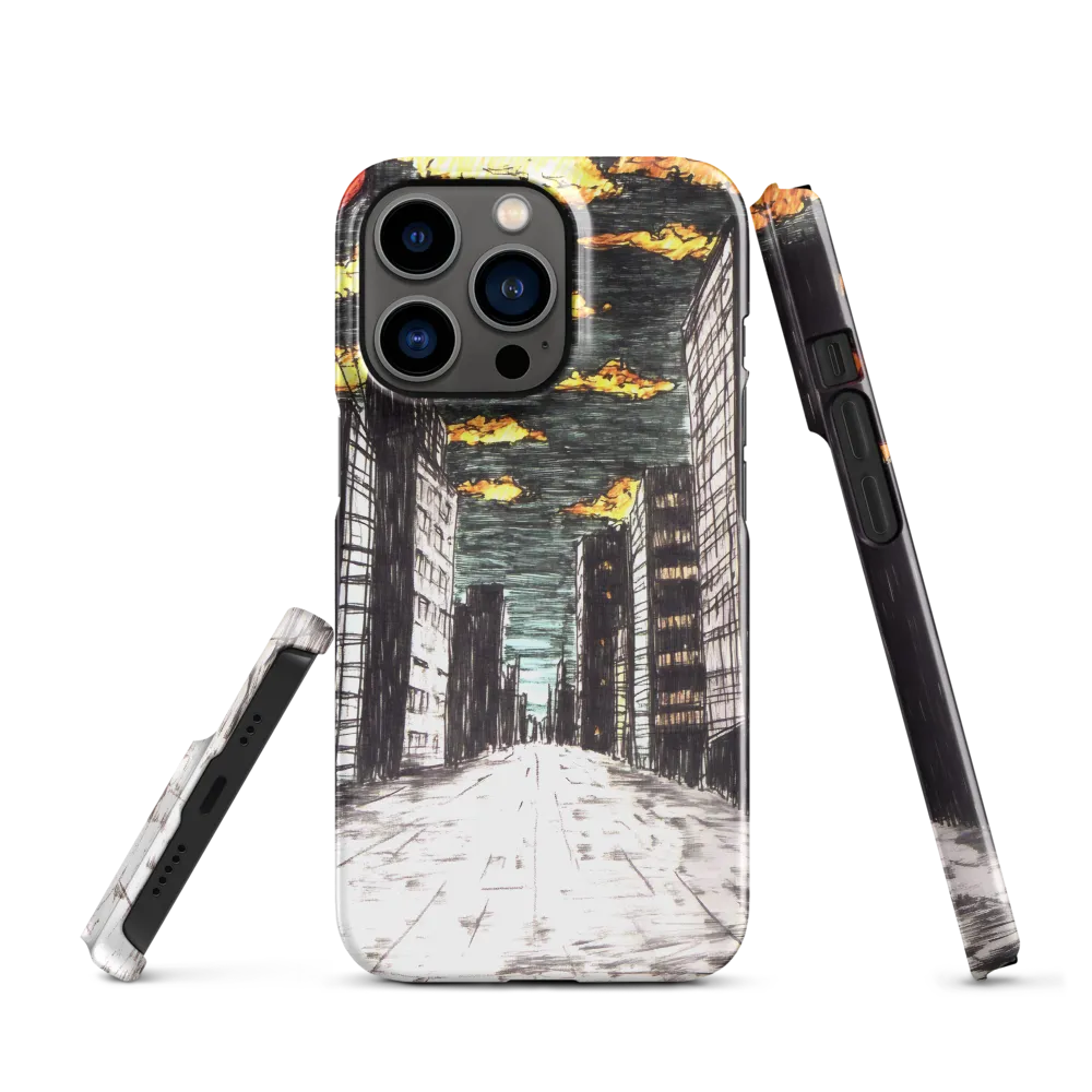 Eclipsed Cityscape