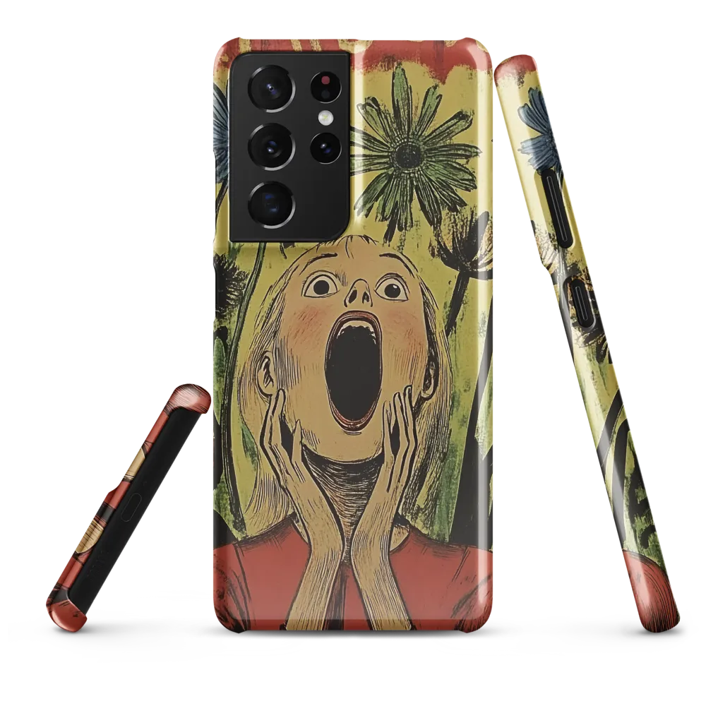 The Echo of Panic | Phone Case |  S21 Ultra | Snap Case | Glossy