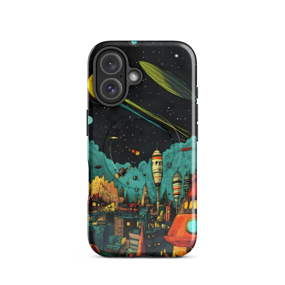 Galactic Cityscape: A Journey Through Imagination