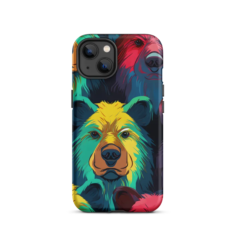 The Colorful Essence of Bears | Phone Case |  13 | Tough Case | Matte