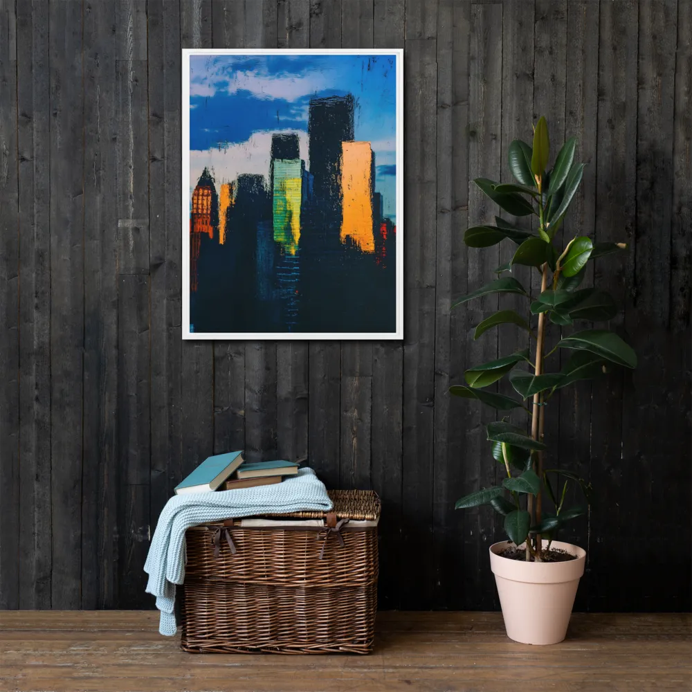 Reflections of Tranquility | Canvas with White Frame | 24″×32″