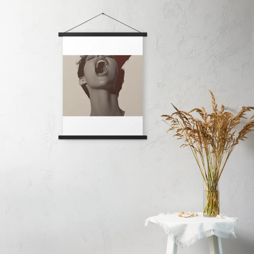 Echoes of Emotion | Poster With Black Wood Hanger | 18″×24″