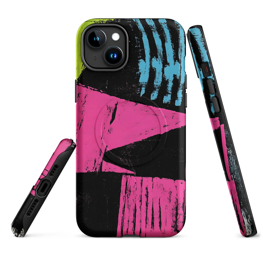 Dynamic Geometry | Phone Case |  15 Plus | MagSafe® Tough Case | Matte