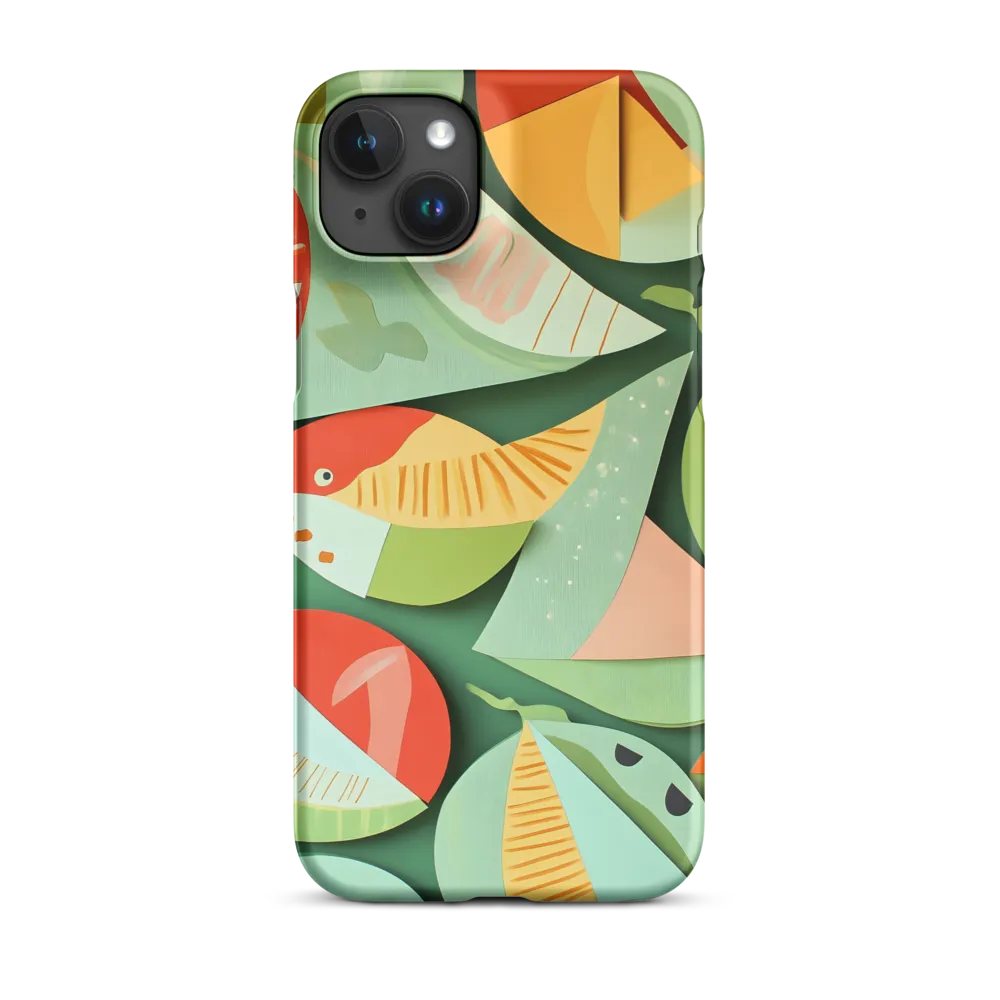 Nature's Palette | Phone Case |  15 Plus | Snap Case | Matte