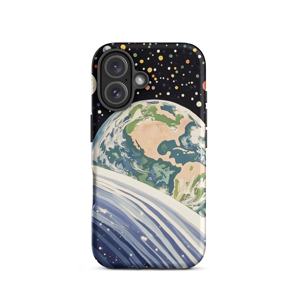 Celestial View: A Surreal Journey Through Space | Phone Case |  16 | Tough Case | Matte