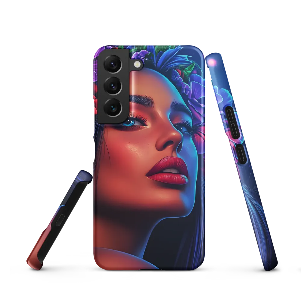 Radiance of the Floral Queen | Phone Case |  S22 | Snap Case | Matte