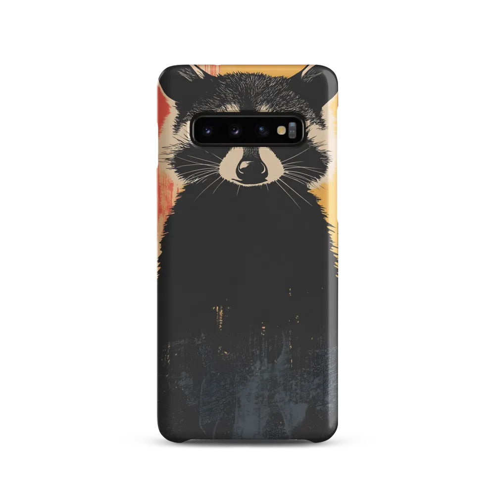 Whimsical Raccoon Portrait
