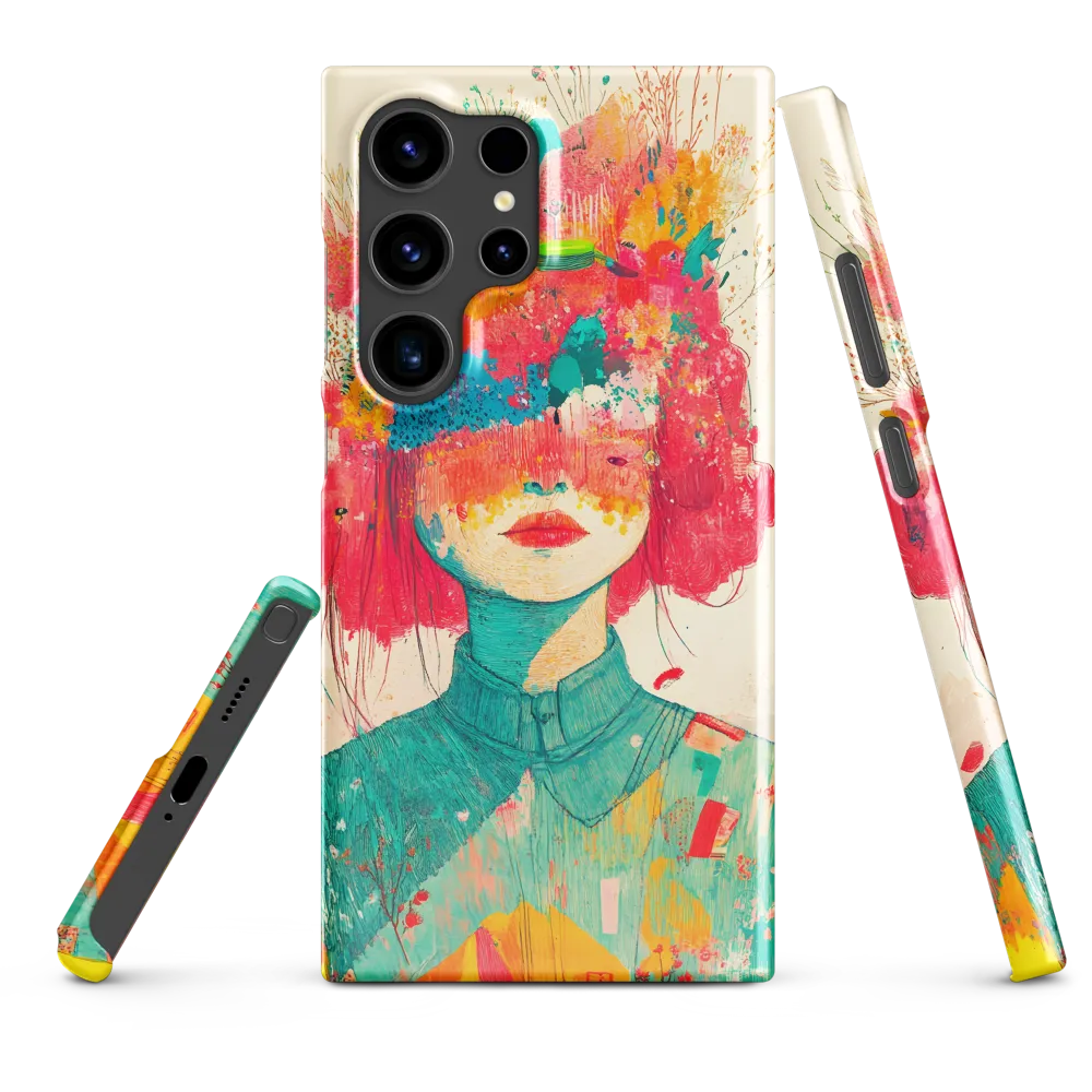 Whimsical Floral Portrait