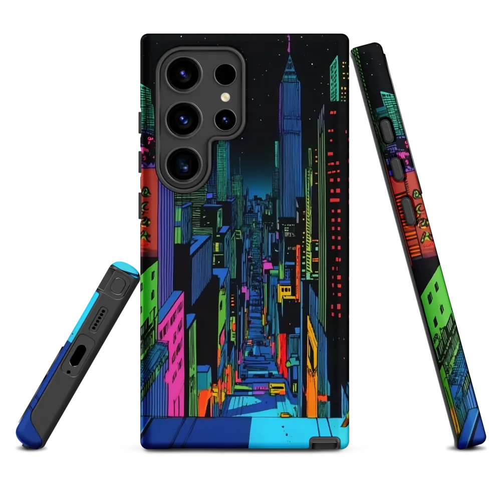 Neon Dreams of a Futuristic City