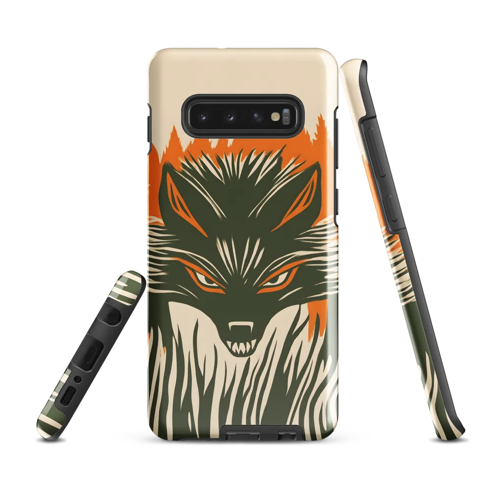 The Fierce Guardian of the Forest | Phone Case |  S10 Plus | Tough Case | Glossy