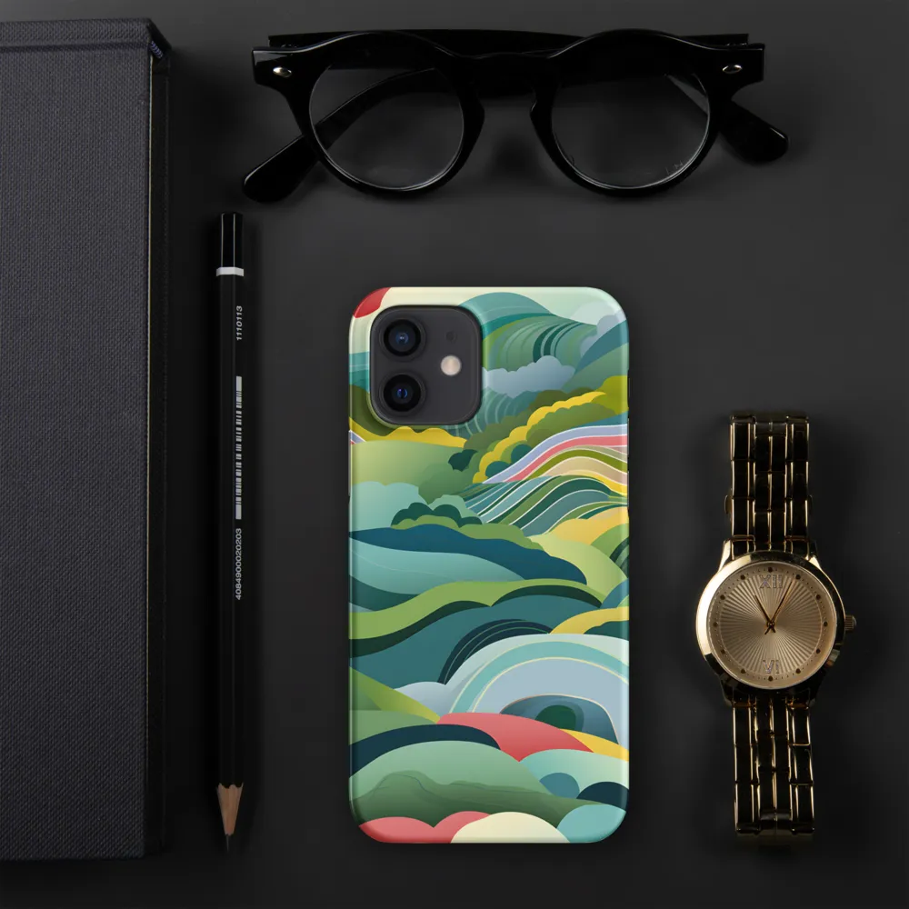 Waves of Serenity | Phone Case |  12 | Snap Case | Matte