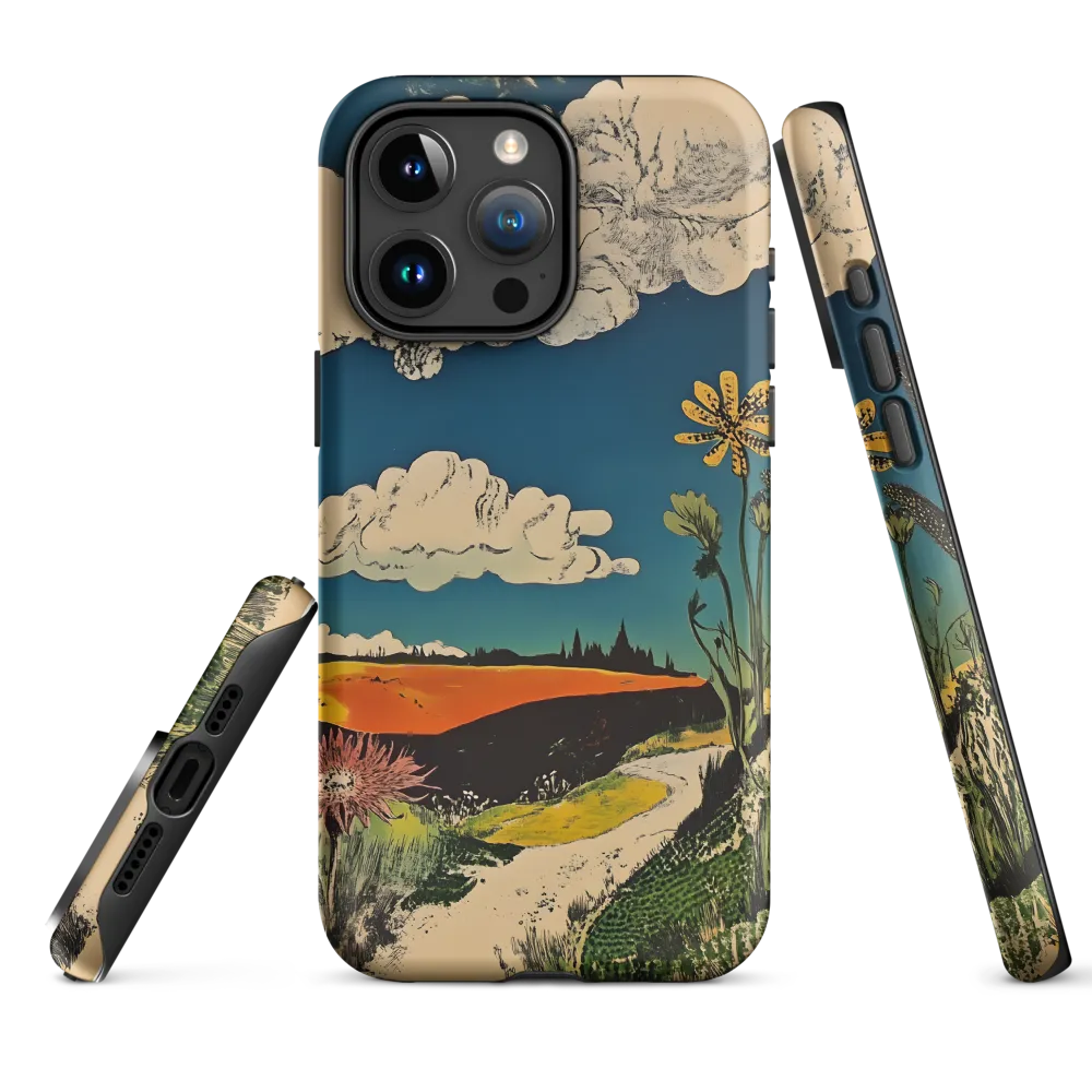 Surreal Blooming Landscape