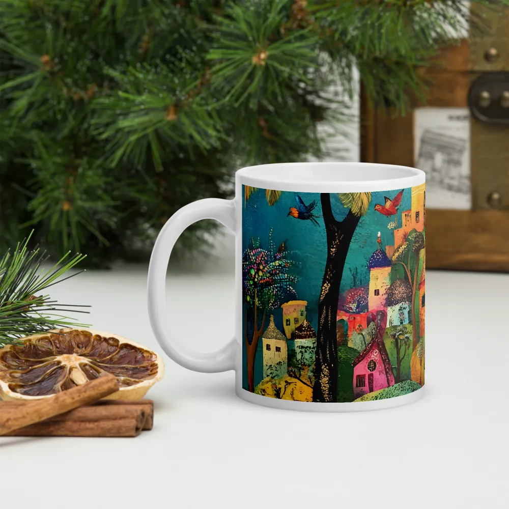 Whimsical Village Harmony | Mugs | Multiple Sizes & Colors