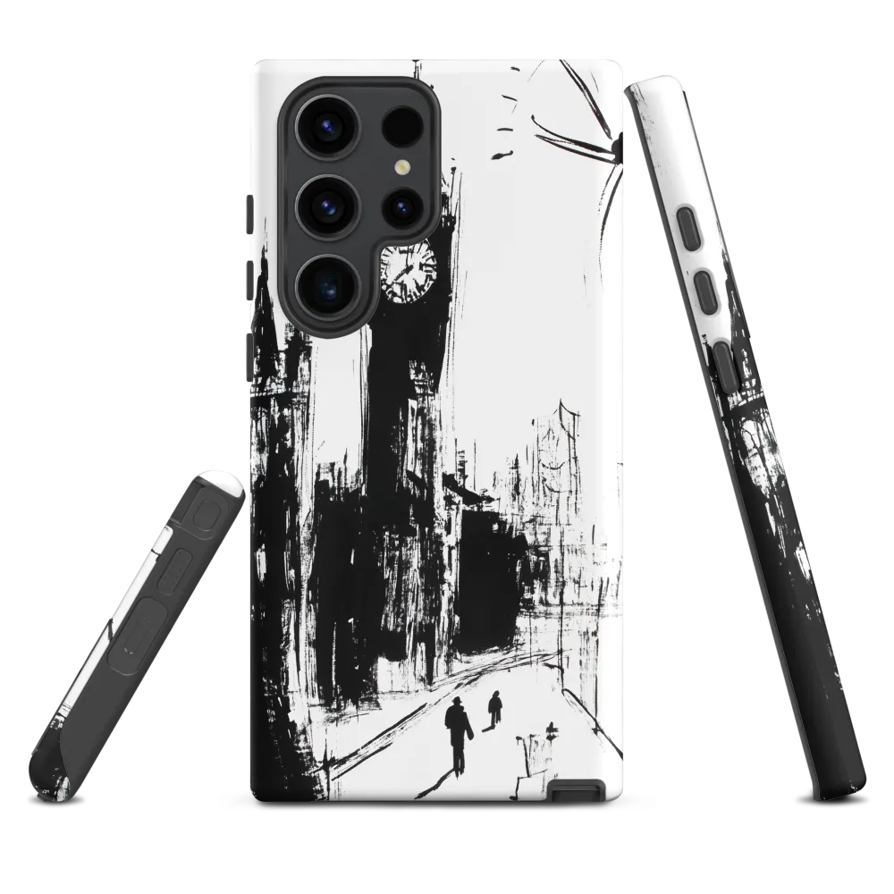 Clock Tower in Motion