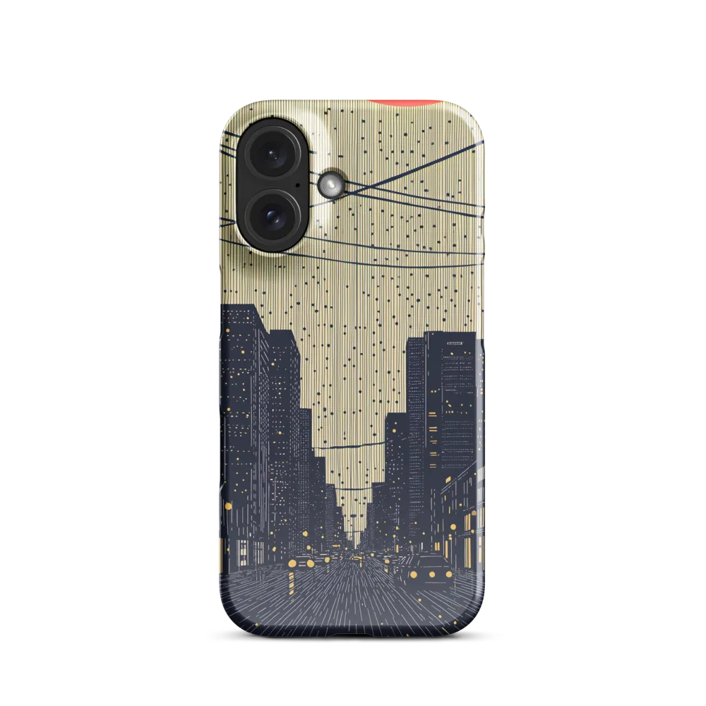 Glistening Streets of Melancholy | Phone Case |  16 | Snap Case | Glossy