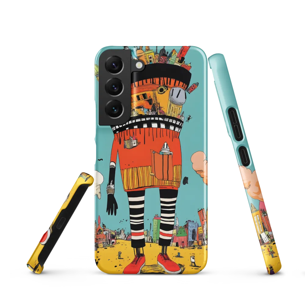 Urban Fantasia: A Whimsical Encounter | Phone Case |  S22 | Snap Case | Matte