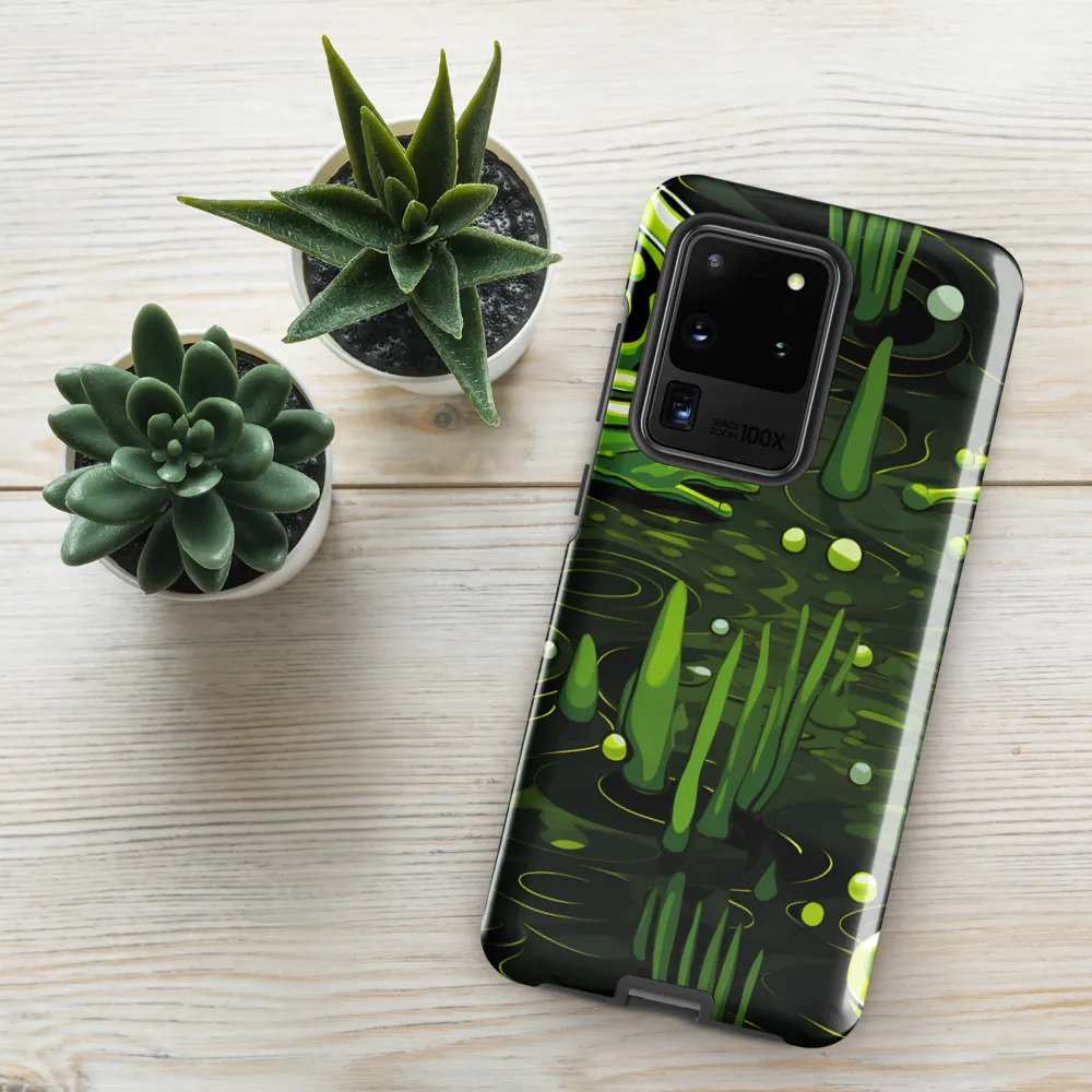 Green Harmony: Life Beneath the Surface