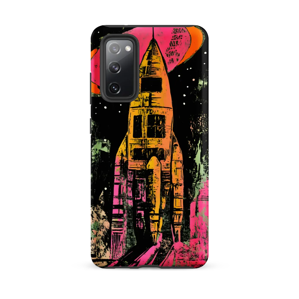 Cosmic Voyage: A Surreal Rocket Adventure