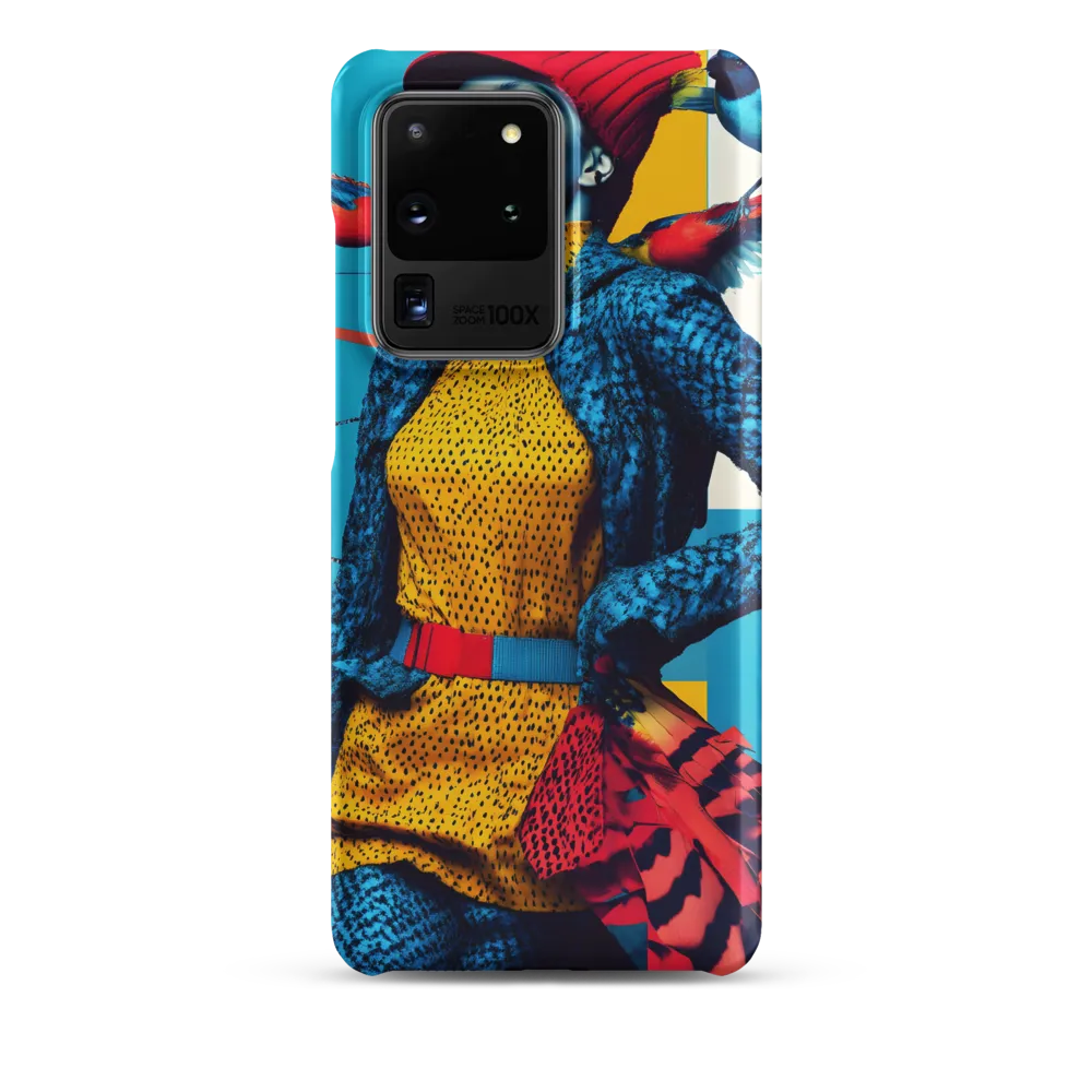 Vibrant Fusion of Nature and Fashion