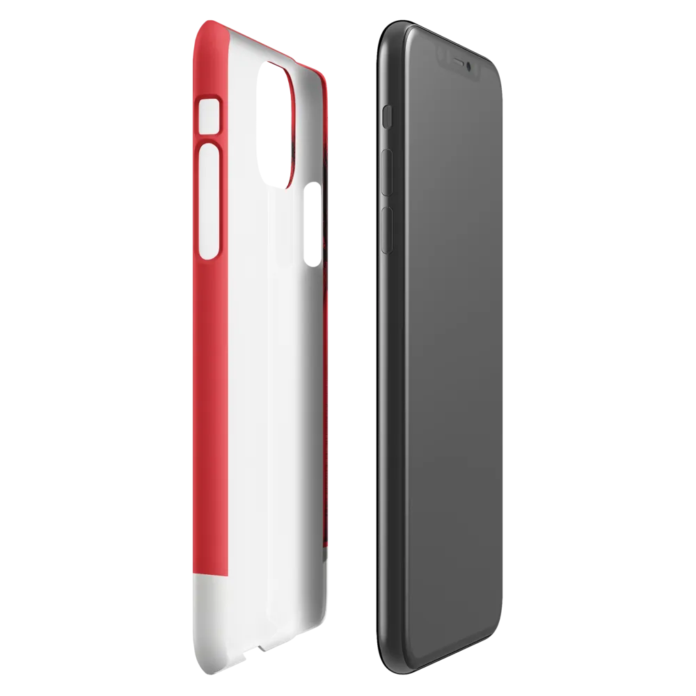 Contemplation in Red | Phone Case |  11 Pro Max | Snap Case | Matte