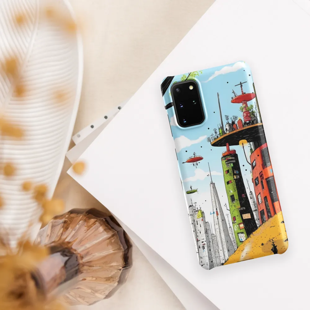 Futuristic Urban Dreamscape | Phone Case |  S20 Plus | Snap Case | Matte