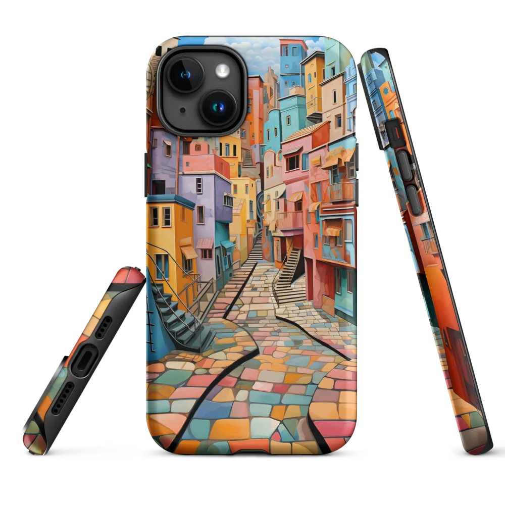 Vibrant Cityscape: A Kaleidoscope of Colors