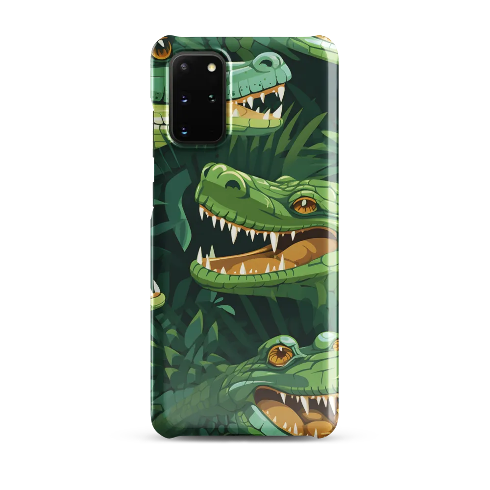Fierce Crocodilian Medley | Phone Case |  S20 Plus | Snap Case | Glossy