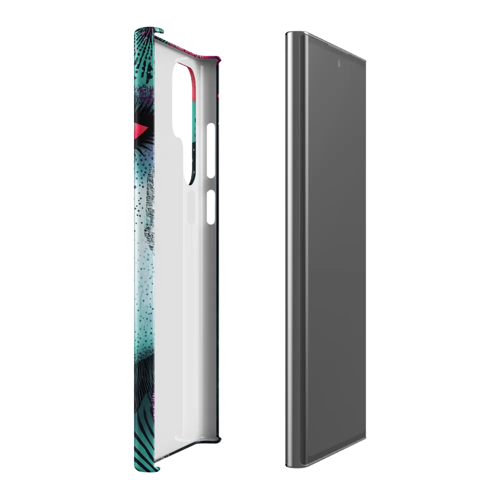 Mystical Beauty in Blue and Pink | Phone Case |  S22 Ultra | Snap Case | Matte