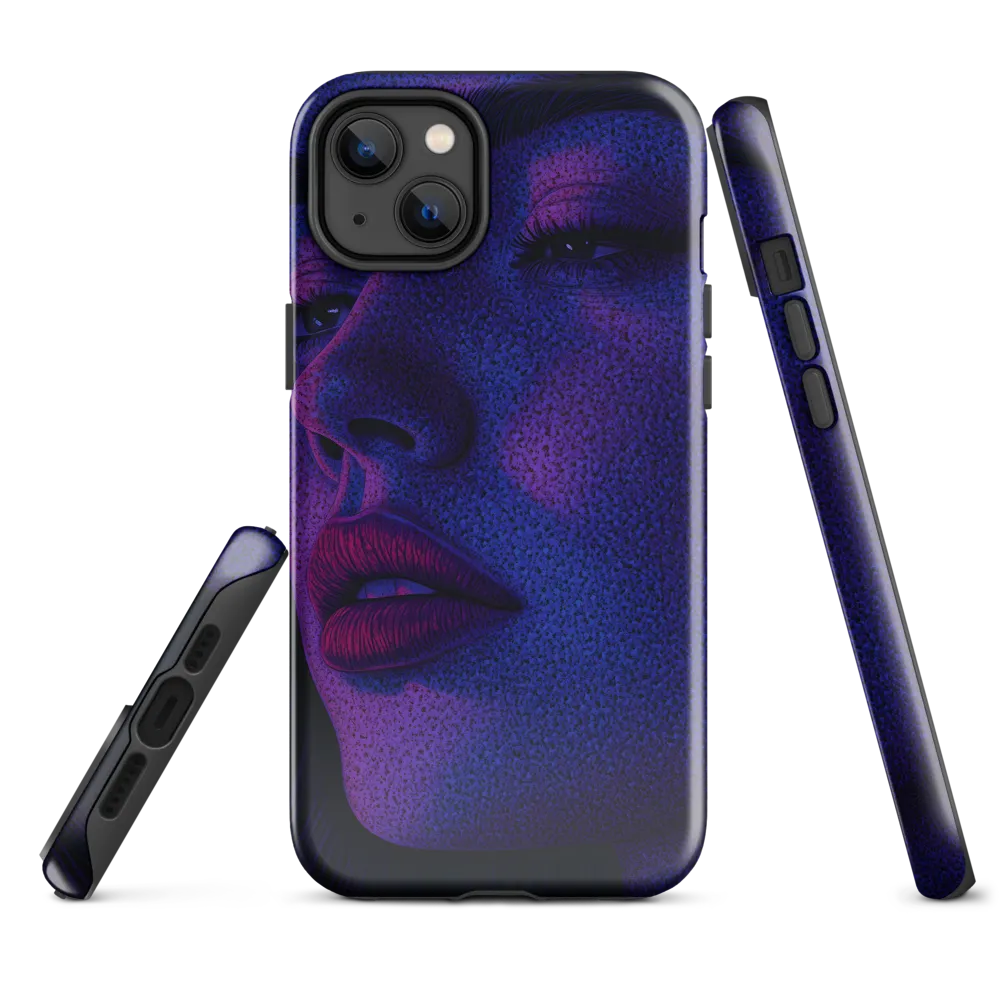 Stippled Neon Profile