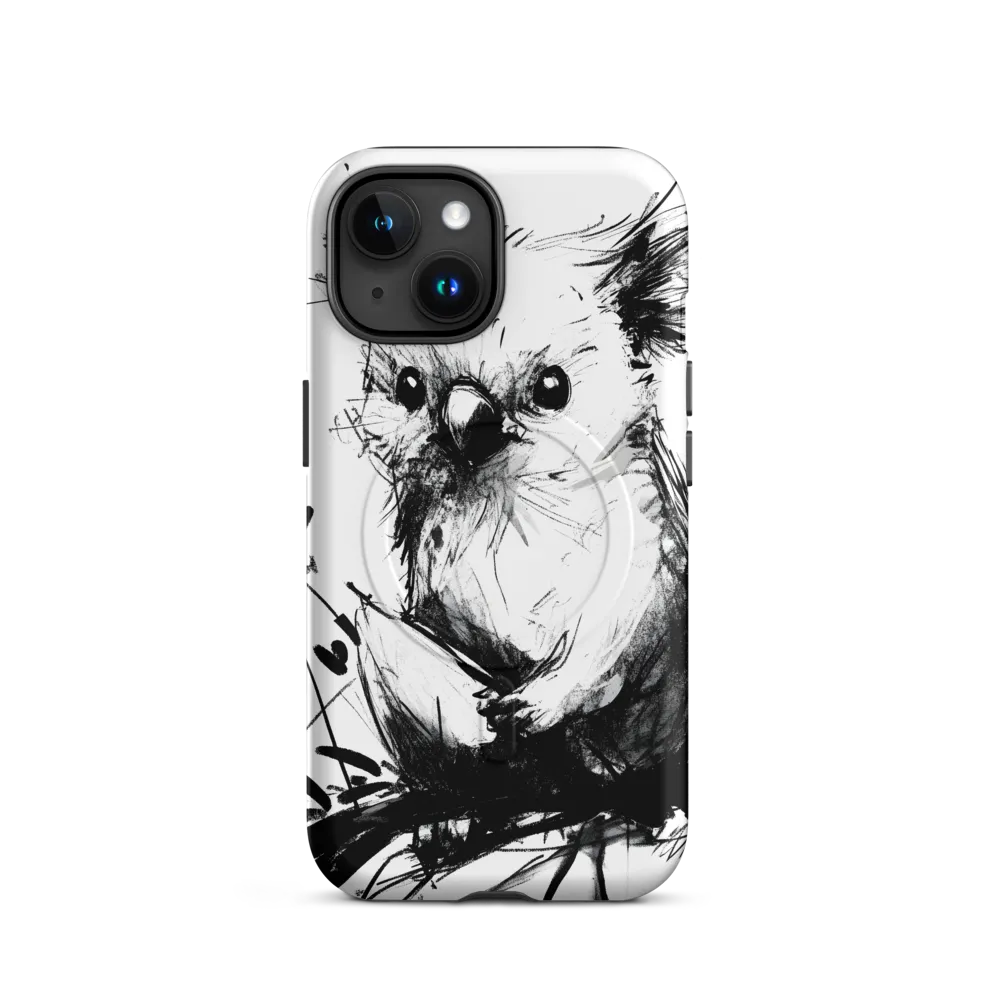 Whimsical Koala in Ink