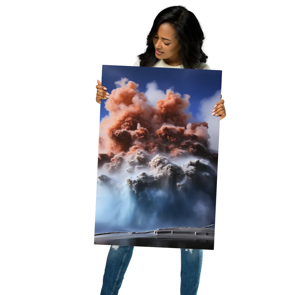 Eruption of Elements | Metal Print | 20″×30″