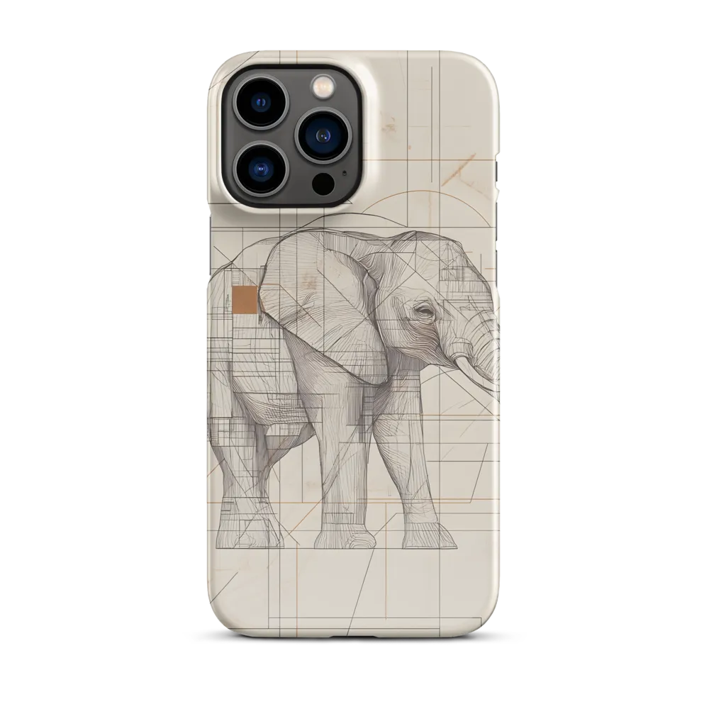 Geometric Elegance: The Steel Elephant